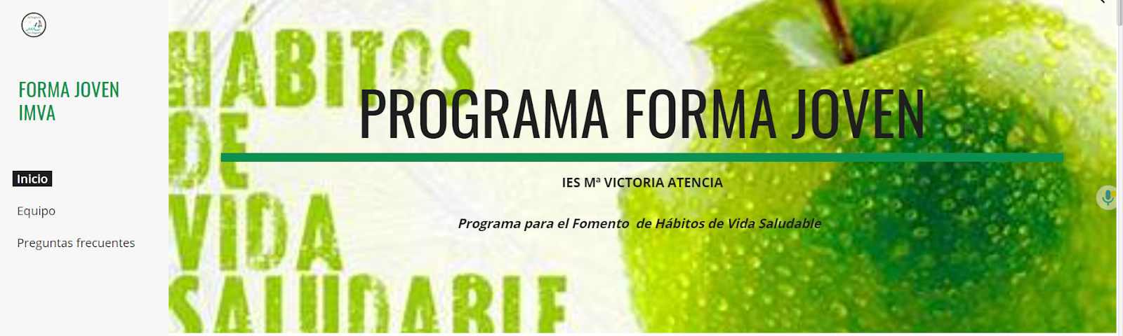 PROGRAMA FORMA JOVEN