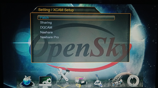 OPENSKY HD 265M 1507G 1G 8M NEW SOFTWARE WITH ECAST & NASHARE PRO OPTION