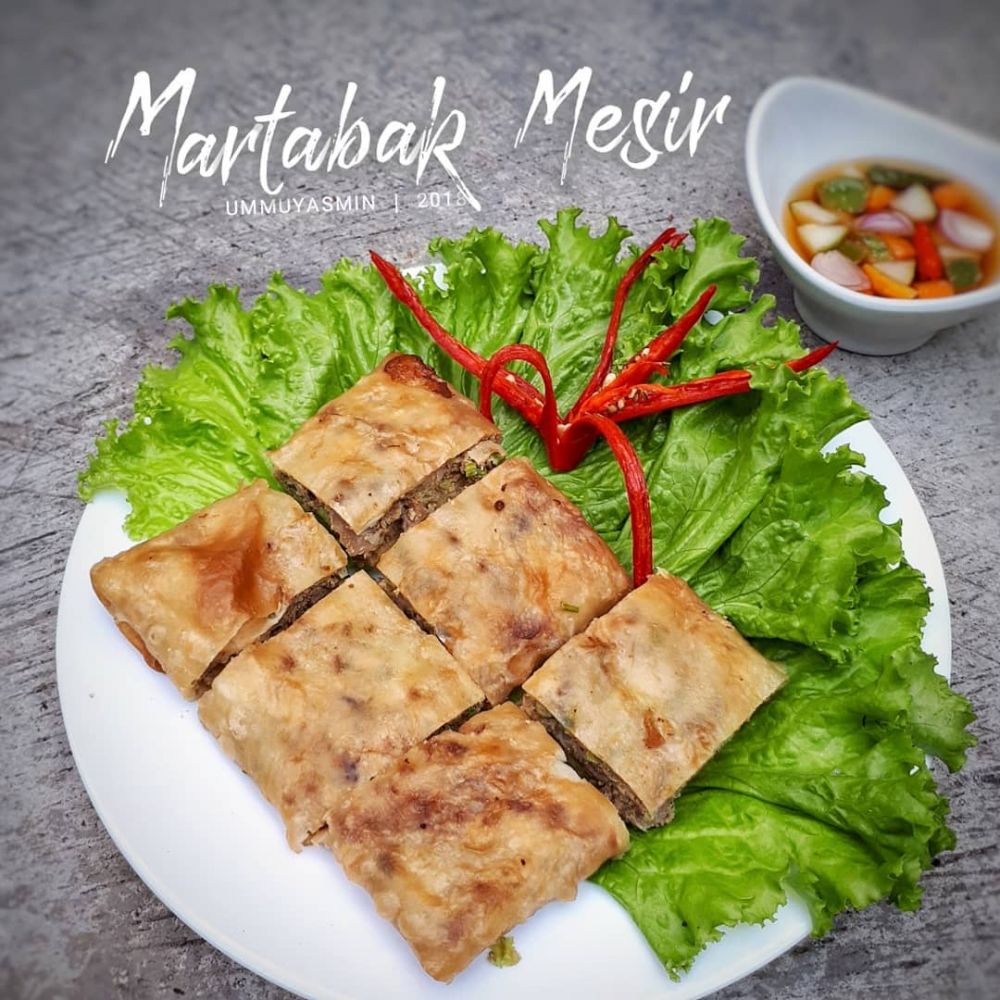 Egg/ Salty Martabak Recipes, Ingredients: eggs, meat and vegetables - F ...