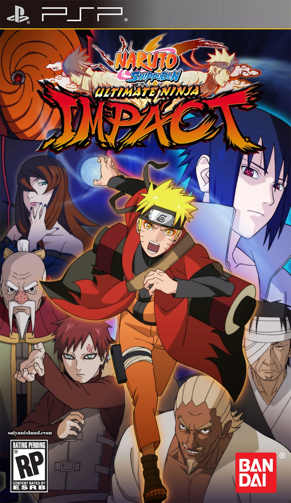 [PSP] Naruto Shippuden: Ultimate Ninja Impact [ISO] [LINK DIRECTO