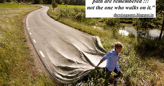 Create Your Own Path Wise Quote