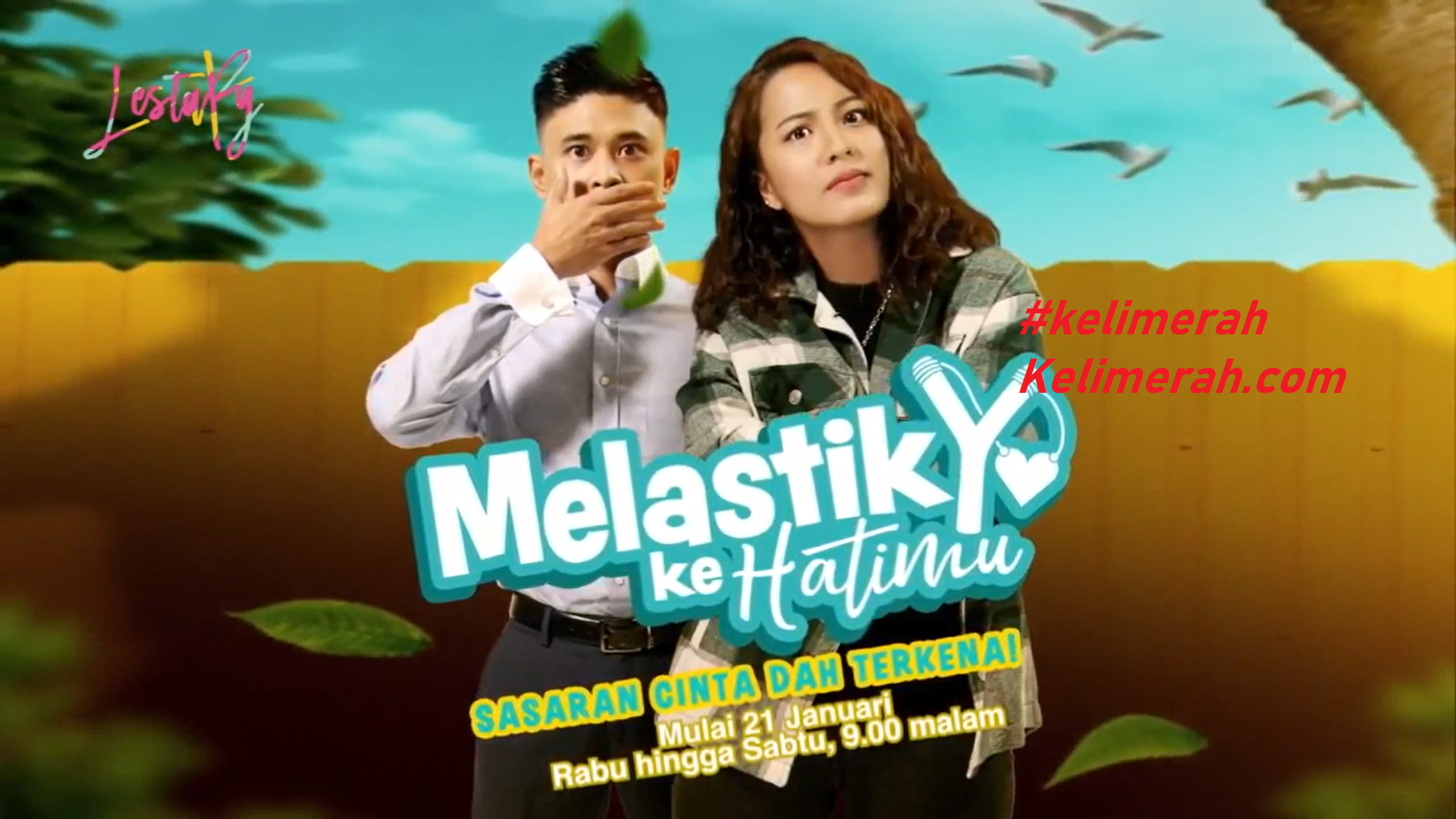 Drama Melastik Ke Hatimu Lakonan Janna Nick Andi Bernadee Keli Merah