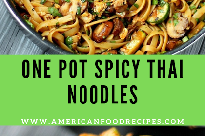 One Pot Spicy Thai Noodles