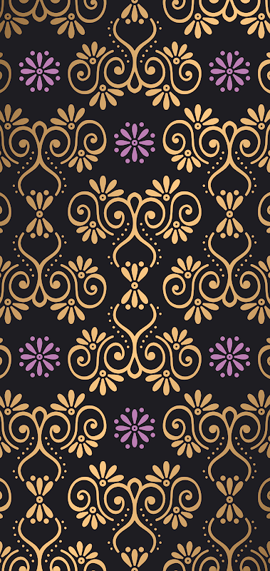 Mẫu hoa văn sang trọng trên nền đen tuyền của luxury pattern giúp tô điểm cho căn phòng một cách tinh tế và đẳng cấp. Hãy cùng khám phá những bản vẽ hoa văn độc đáo và ấn tượng để tạo nên không gian sống hoàn hảo nhất. 