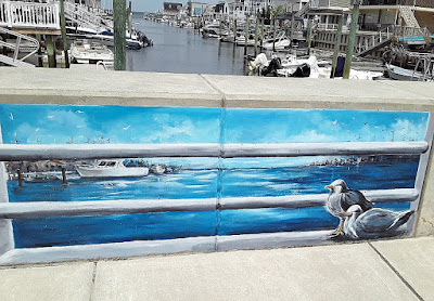 Street Art at 18th Street Canal in North Wildwood