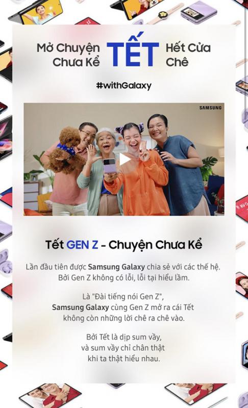 “Vạn Sự tuỳ Z, Mở Deal Như Ý” cùng Samsung với nhiều ưu đãi bất ngờ