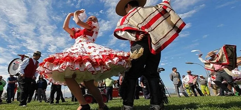 The "Cueca", National Dance of Chile.