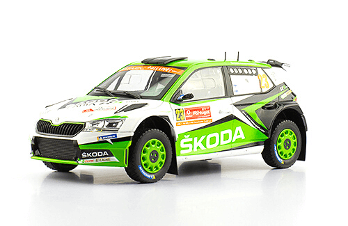 coleccion autos de rally 1:24 salvat argentina, Škoda Fabia R5 1:24
