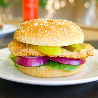Baked Breaded Chicken Sandwiches - Oven or Grilling Recipe