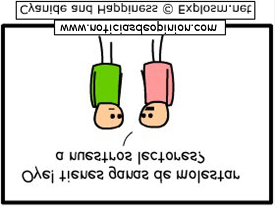 Cyanide and happiness en español: molestar a los lectores Cyanide and happiness en español: molestar a los lectores