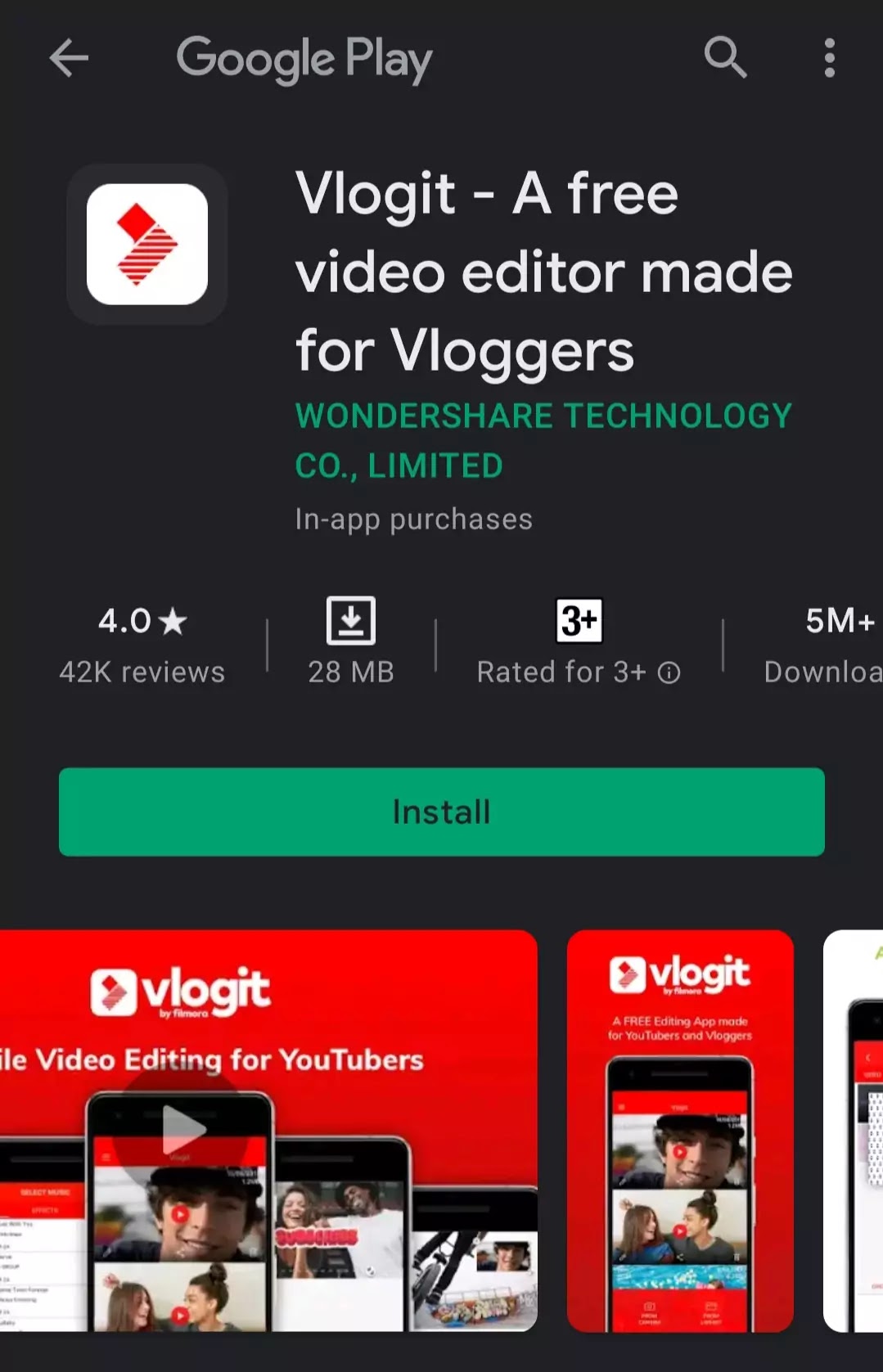 Vlogit free video editor | free video editing app