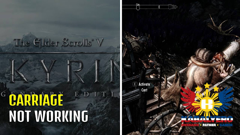 Skyrim LE Gameplay 2021 - Carriage Not Working