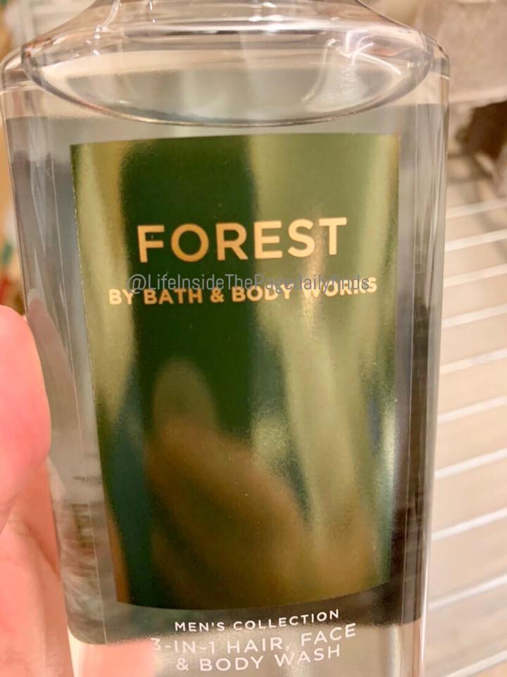 Life Inside the Page Bath & Body Works New Men's Holiday Body Care