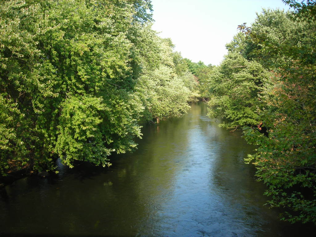 Old Pepperell (Chester Waterous) Covered Bridge Pepperell, Massachusetts