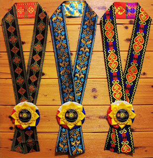 Philippine National Police's customized Filipino Lei Philippine National Police's customized Filipino Lei for the Pasay PNP, Metro Manila, Philippines