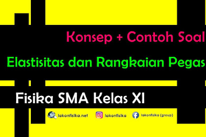 Konsep dan Contoh Soal Elastisitas dan Hukum Hooke - Fisika SMA Kelas 11