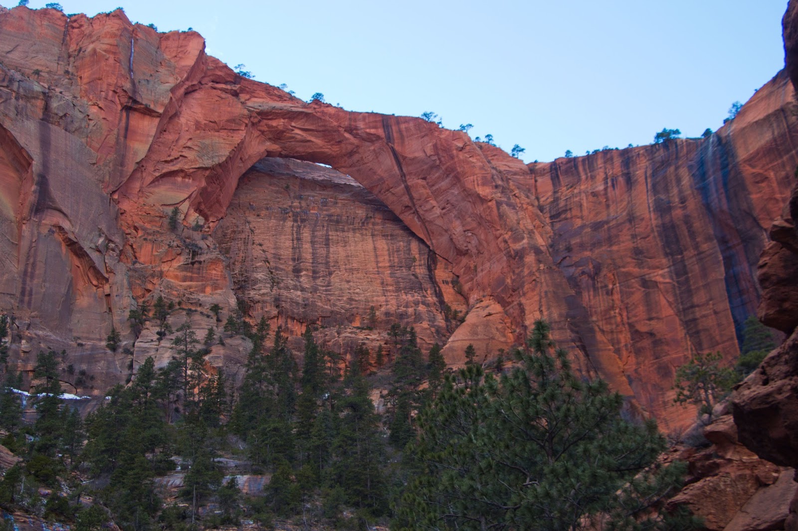 Hiking Shenandoah Kolob Arch