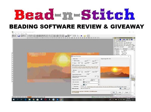 Bead-n-Stitch Beading Software Review and Giveaway / The Beading Gem