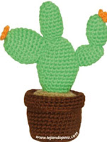 PATRON GRATIS CACTUS AMIGURUMI 806