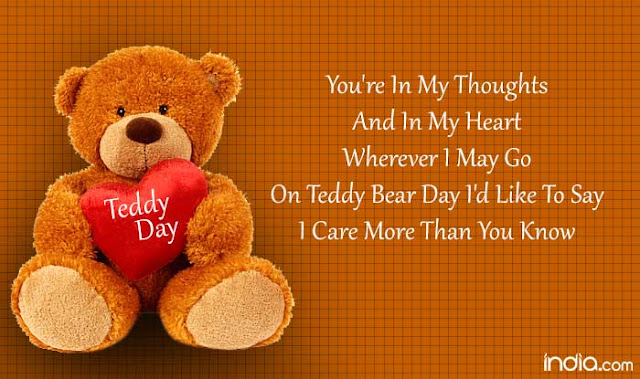 happy teddy day for husband