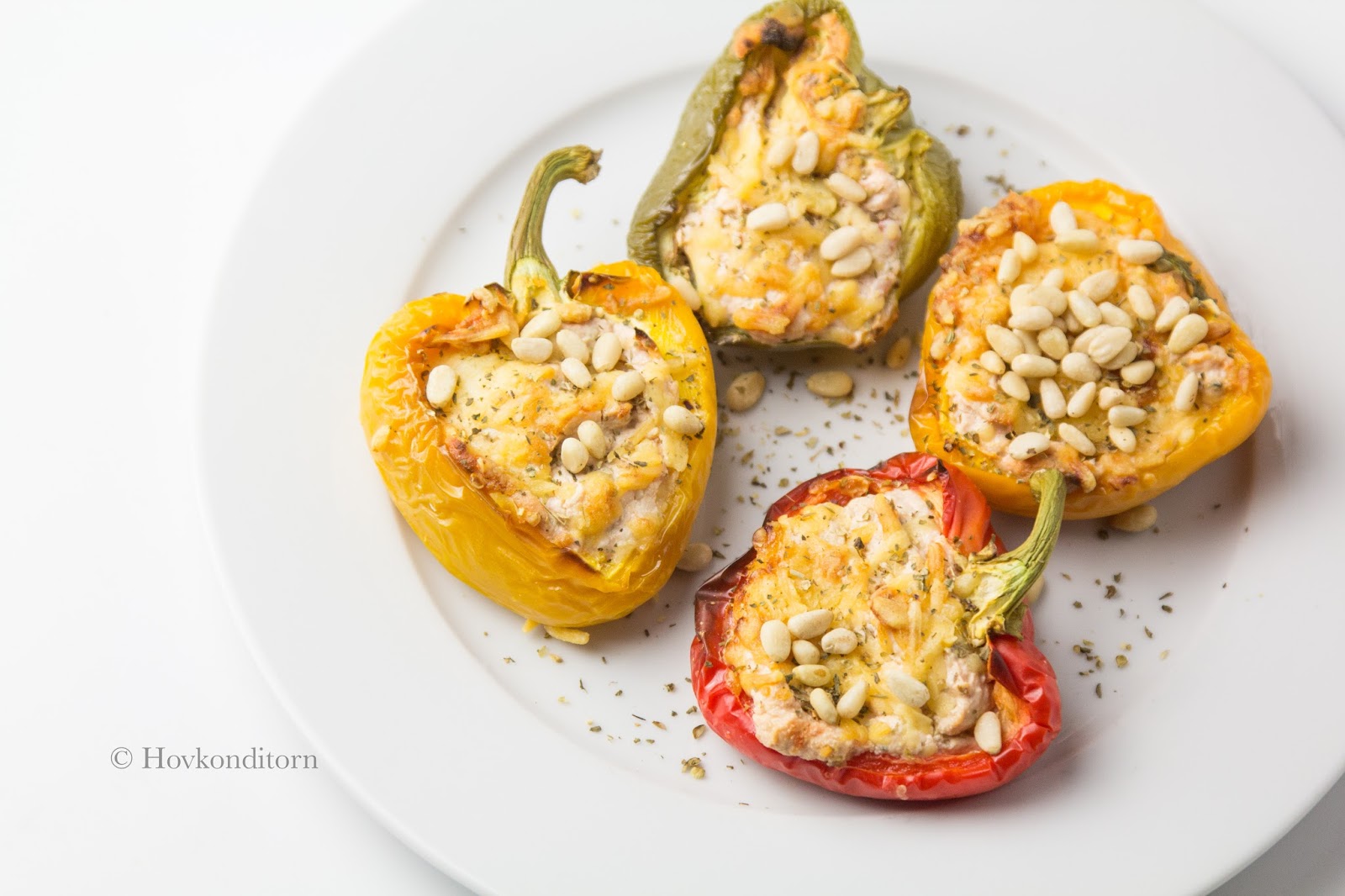 Stuffed Bell Peppers with Ricotta