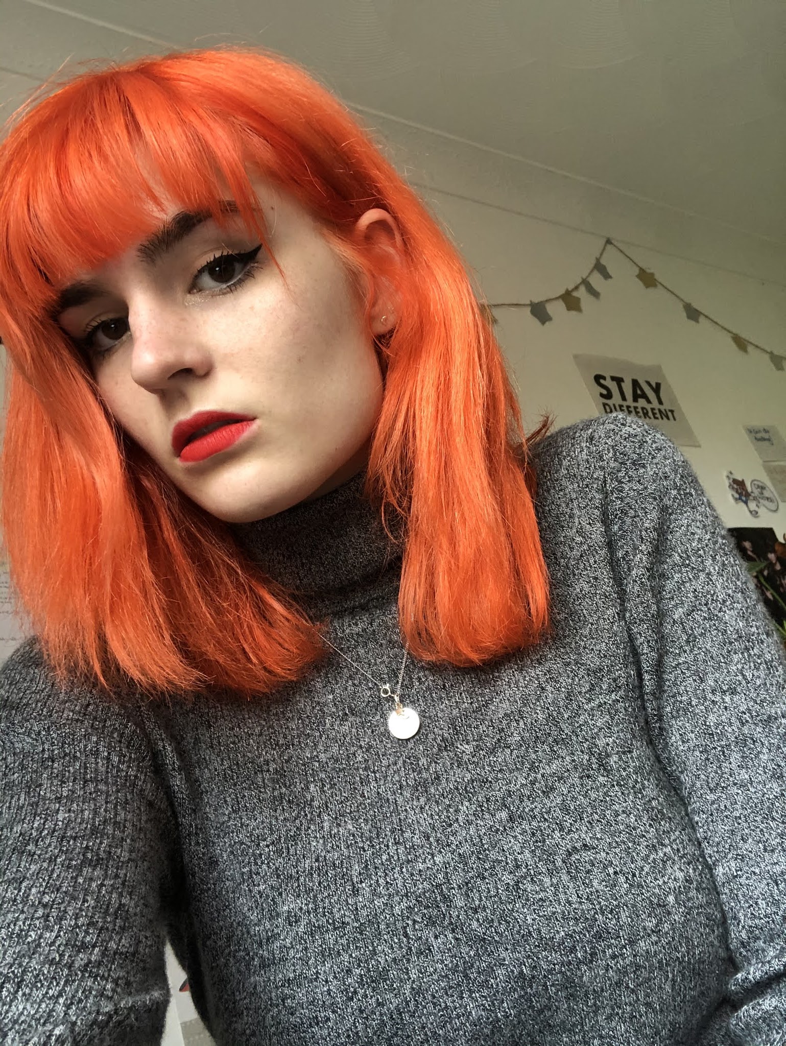 Directions Tangerine// Review and Before and After Candyfloss Overkill