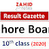 Result gazette 10th class 2020 lahore board pdf download