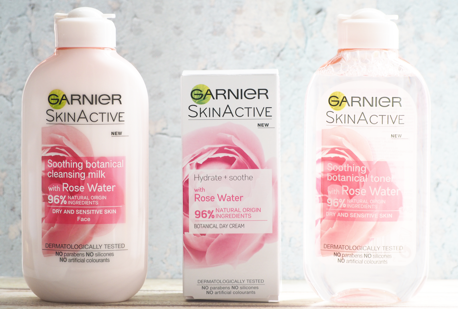 Garnier SkinActive Soothing Botanical Rose Water Skincare Range Laura