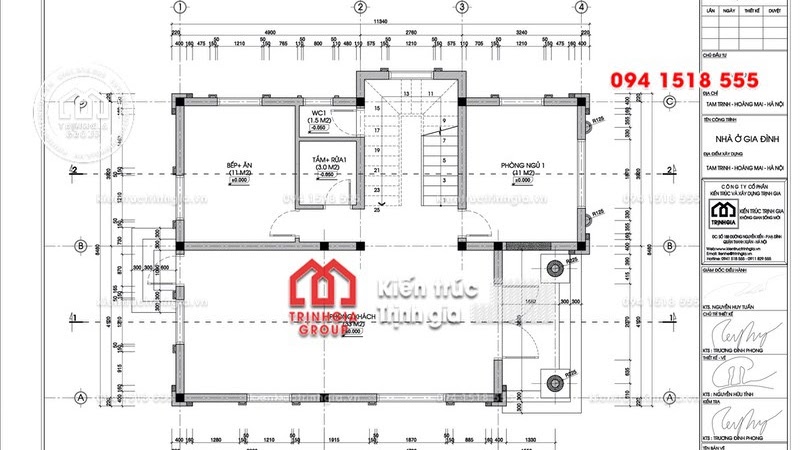 Biệt thự 2 tầng tân cổ điển mái thái lung linh ở Hải Dương - Mã số BT2543 - Ảnh 4