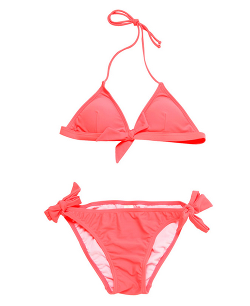 Japan street fashion: [Stylenanda] Pink Triangle Top Bikini