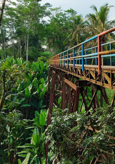 Jembatan Pelor Desa Gunung Ronggo Tajinan