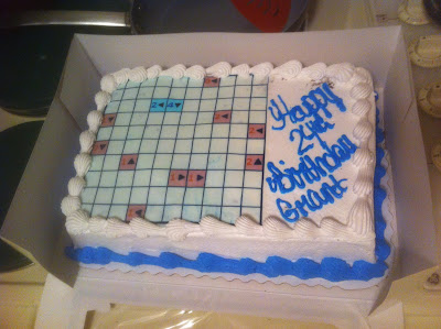 A Cleverly-Titled Logic Puzzle Blog: My 24th birthday cake!