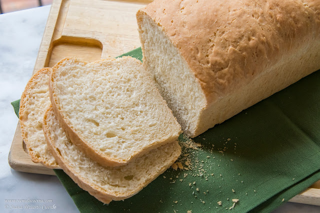 Pan de molde casero con aceite de oliva