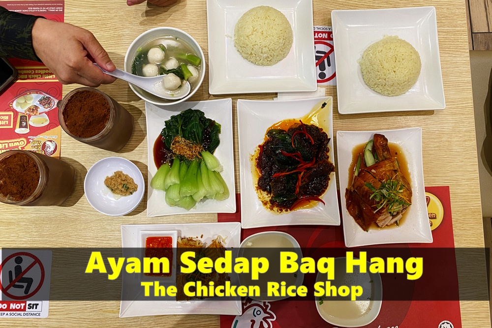 The Chicken Rice Shop, TCRS, Raya 2021, Tips Jawab Raya, Rawlins Eats, Rawlins Lifestyle, Rawlins GLAM