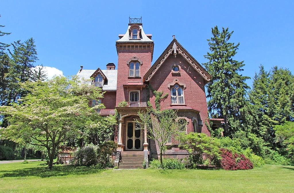 Sweet House Dreams 1868 Brick Gothic Revival in Hatfield, Massachusetts