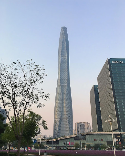 Tháp Tianjin CTF Finance Centre ở Thiên Tân