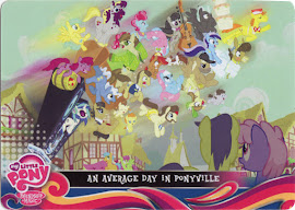 My Little Pony An Average Day in Ponyville Equestrian Friends Trading Card