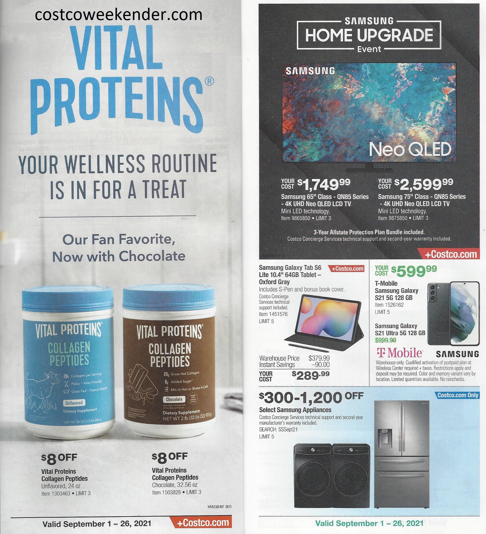 September 2021 Costco Coupon Book Costco Weekender