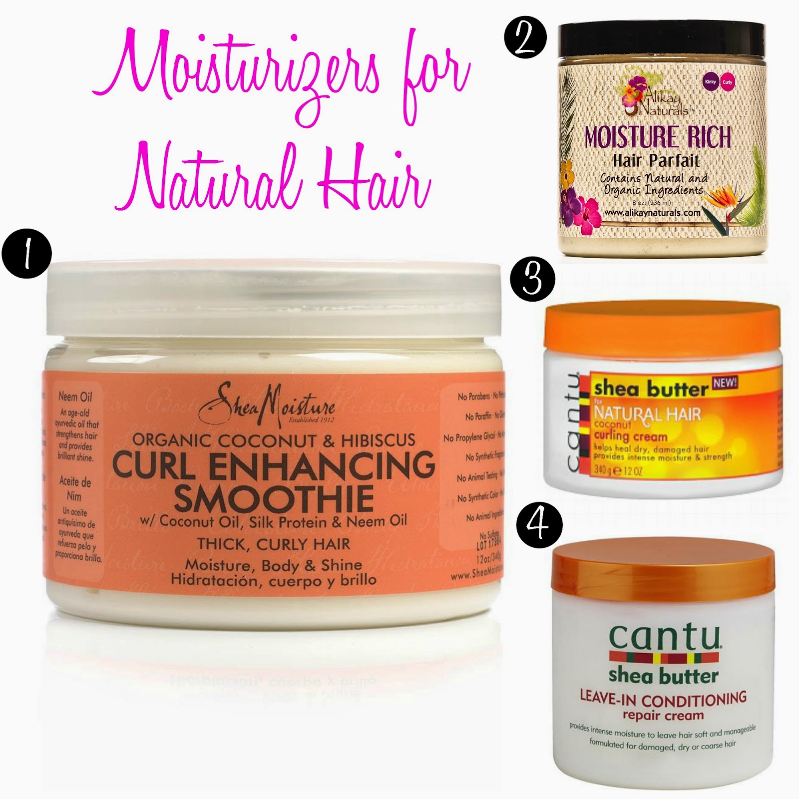 Moisturizers for Natural Hair