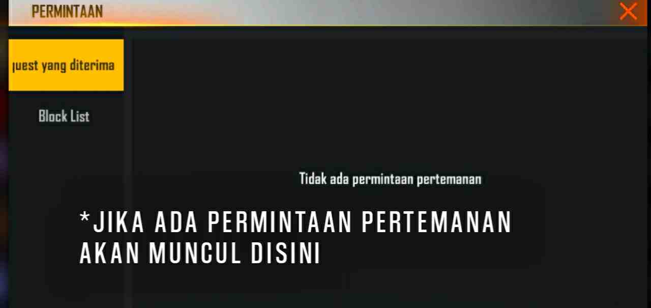 √ Cara Meminta & Menerima Pertemanan di Free Fire (FF) + Cara Mabar