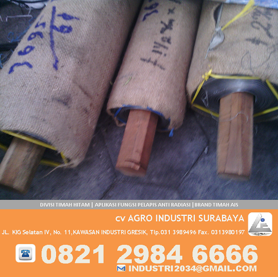 Jual Plat Timah Hitam Lead Sheet Timbal PB, Anti Radiasi CV AIS