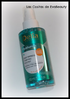Bruma facial tonificante con efecto reafirmante de Delia Cosmetics