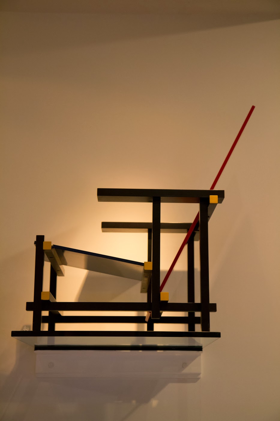 My favorite chair by Gerrit Rietveld "The red-blue chair"
