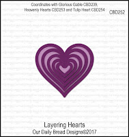 ODBD Custom Layering Hearts Dies