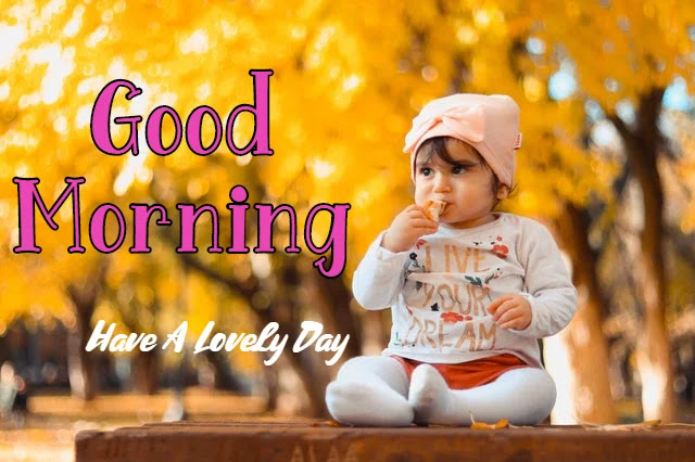 Good Morning Cute Baby HD Image Good Morning Cute Baby HD Image