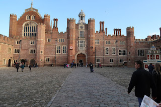 Trip to Hampton Court Palace Inner Courtyard at Hampton Court Palace