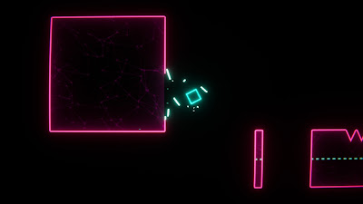 Q Neon Platformer Game Screenshot 5