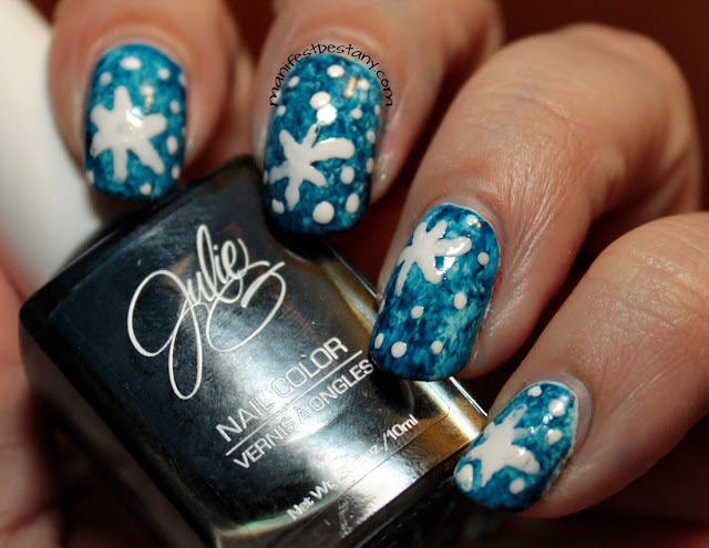 Magnificent Monday Manis - swirls of holiday color! - Confessions of a ...
