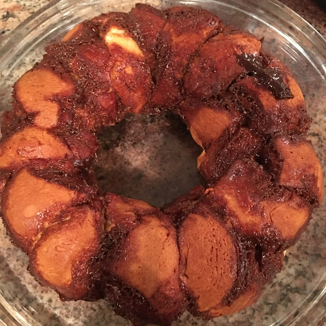 Lulu Cooks and Tells Caramel Coconut Cream Pull Apart Biscuits and Is