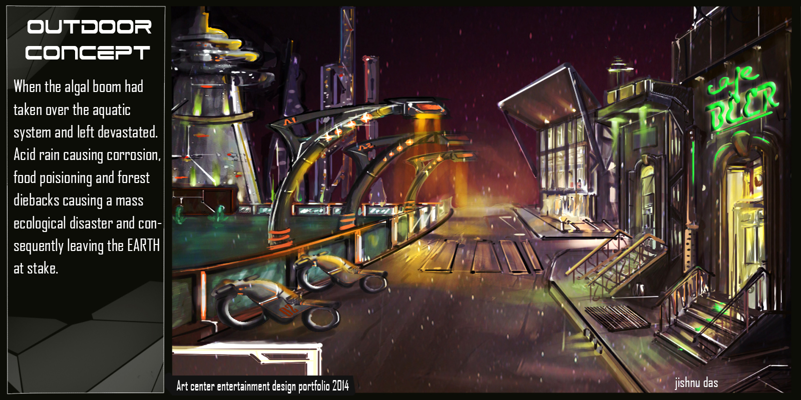 Jishnu's Compendium: Art Center College of Design Entrance Portfolio